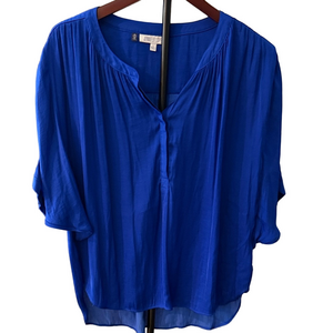 Jennifer Lopez Royal Blue Blouse